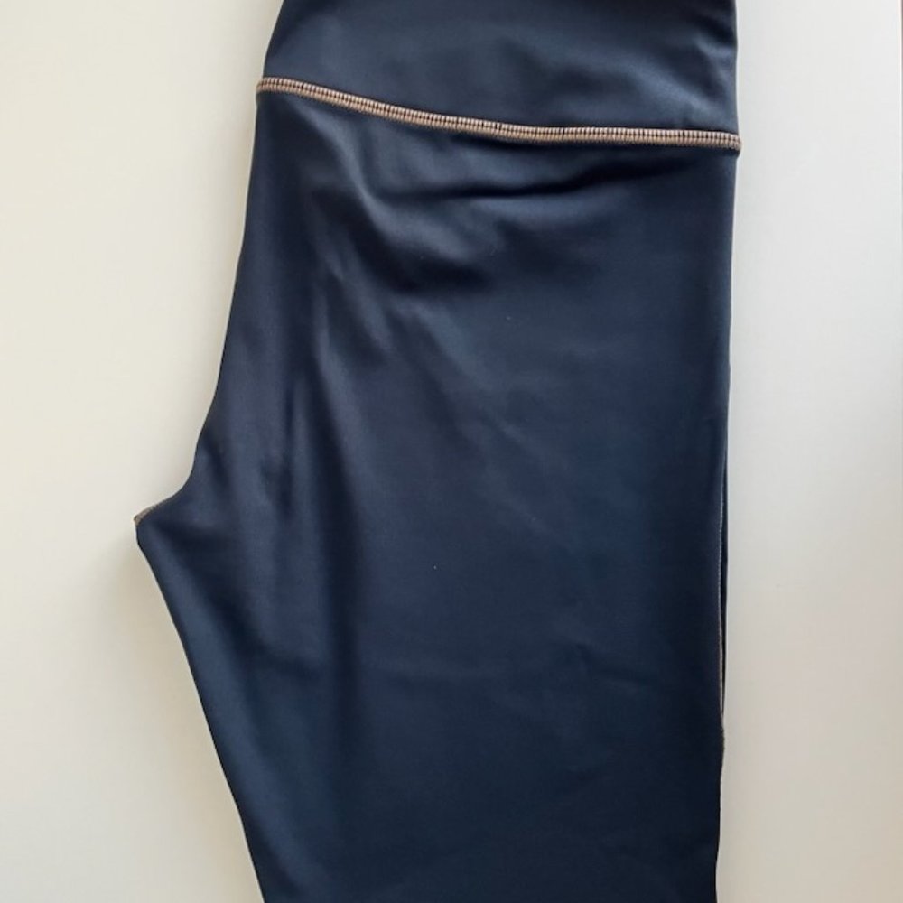 Athleta mid-waist leggings, steel blue, size XS - Picture 2 of 3